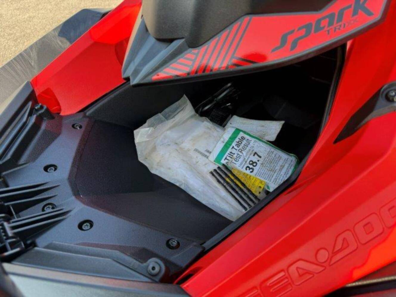 A photo of this 2021 Sea-Doo Spark 3UP Trixx