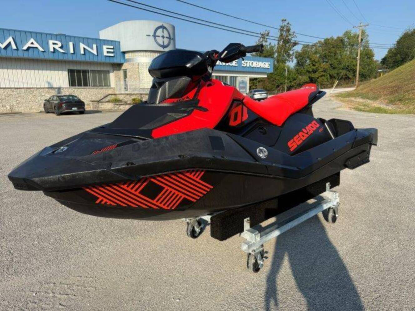 A photo of this 2021 Sea-Doo Spark 3UP Trixx