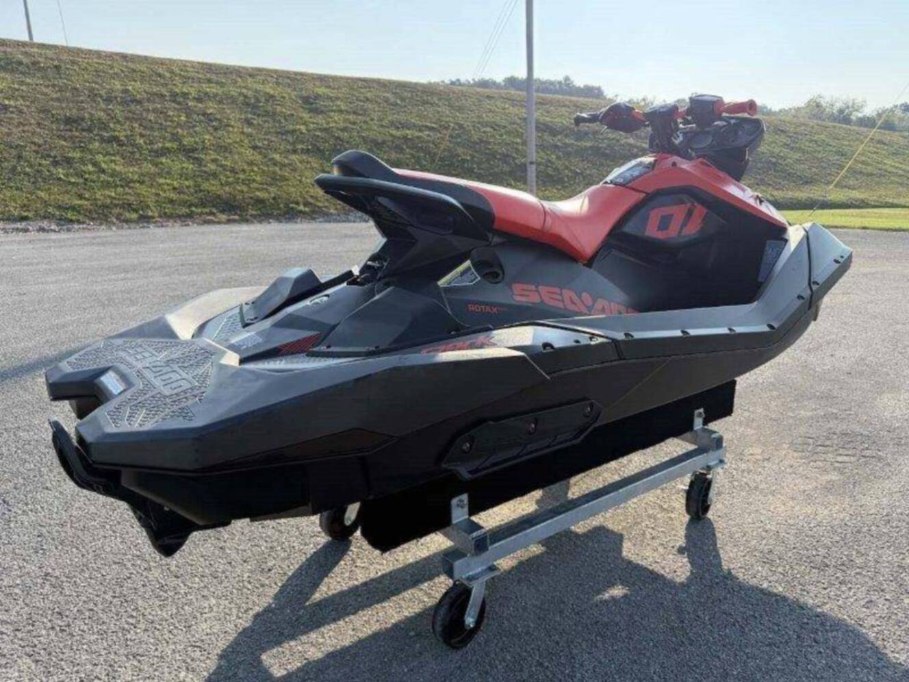 A photo of this 2021 Sea-Doo Spark 3UP Trixx