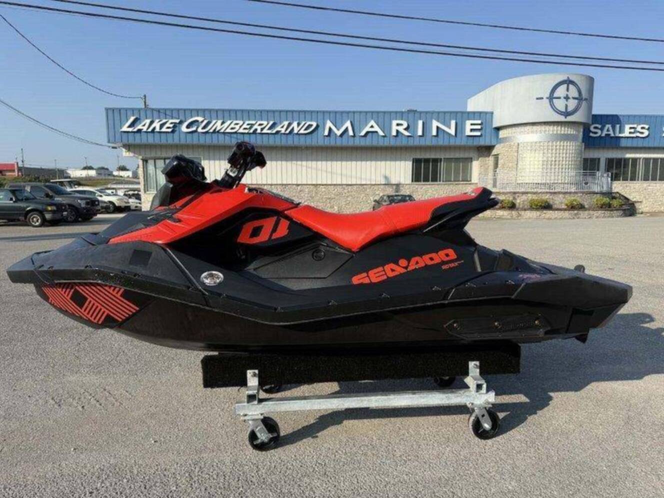 A photo of this 2021 Sea-Doo Spark 3UP Trixx