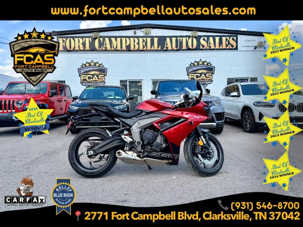 2025 Triumph Daytona 660 660 in Clarksville, TN