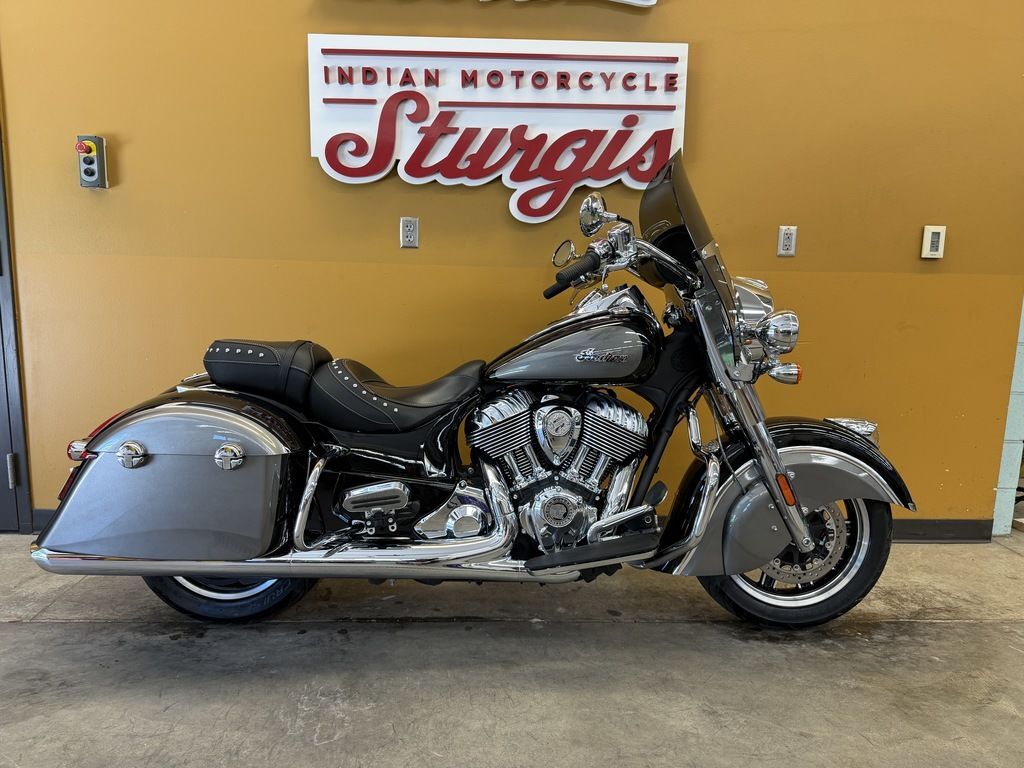 2025 Indian Motorcycle® Springfield® Black Metallic/Heavy Metallic BASE in Sturgis, SD