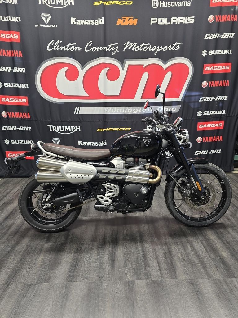 2025 Triumph Scrambler 1200 X Sapphire Black X in Wilmington, OH