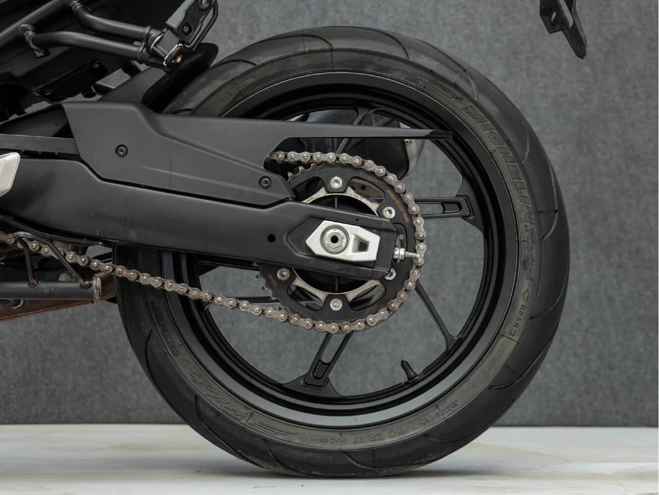 A photo of this 2024 CFMOTO 450NK W/ABS