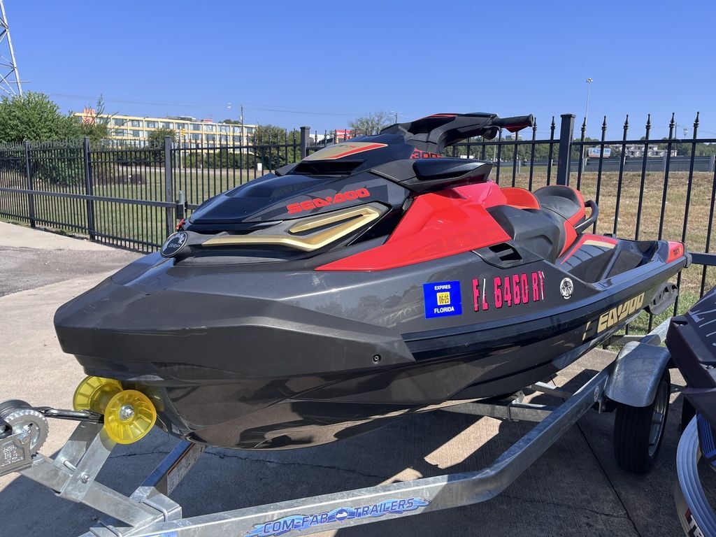 2019 Sea-Doo RXT®-X® 300 IBR & Sound System Eclipse Black and Lava in birmingham AL