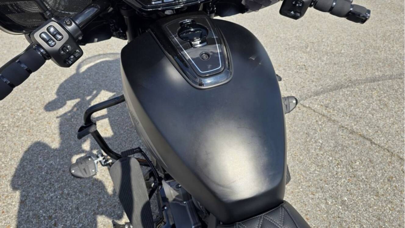 A photo of this 2026 Indian Motorcycle® Chieftain® PowerPlus Dark Horse® 112 Black Smoke