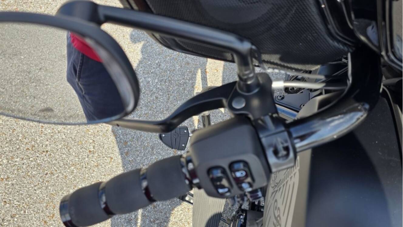 A photo of this 2026 Indian Motorcycle® Chieftain® PowerPlus Dark Horse® 112 Black Smoke