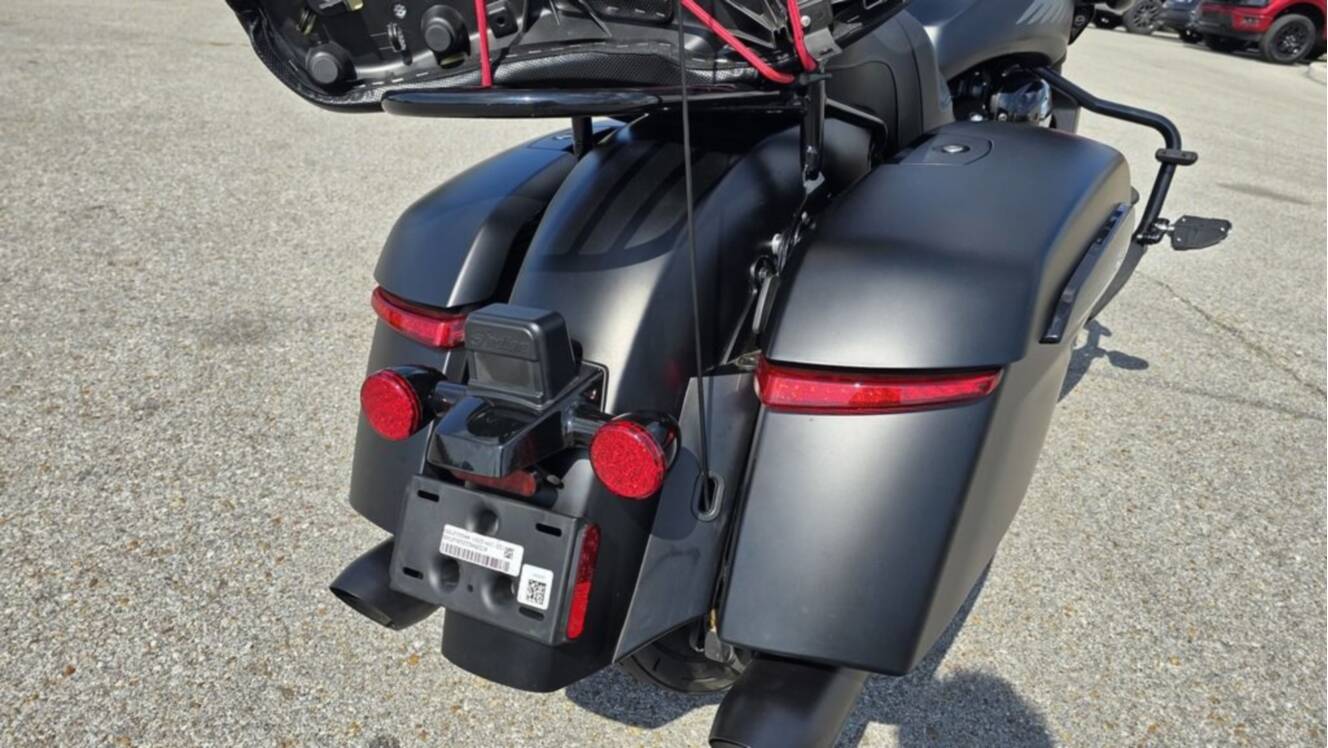 A photo of this 2026 Indian Motorcycle® Chieftain® PowerPlus Dark Horse® 112 Black Smoke