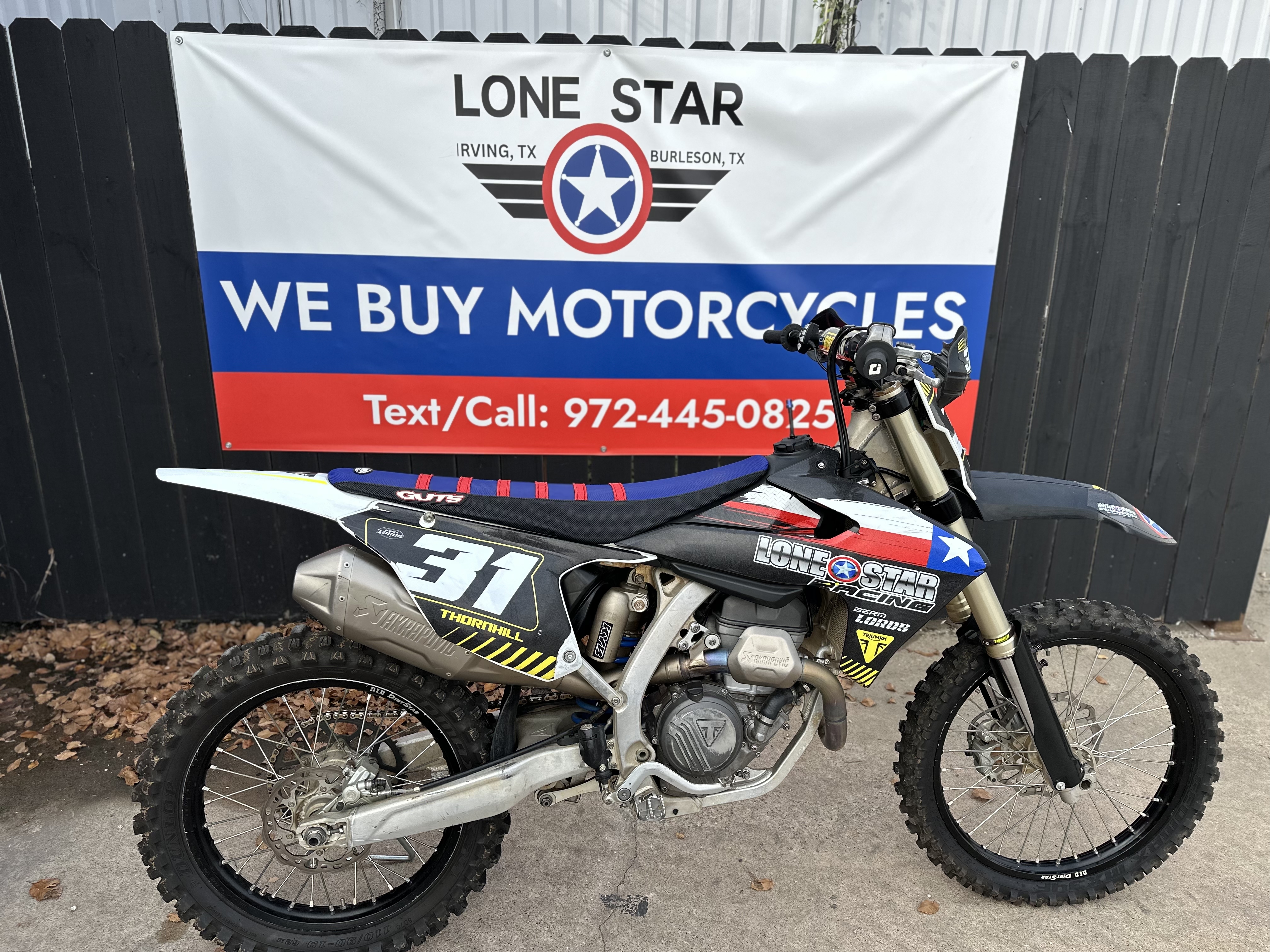 2024 Triumph TF 250-X 250-X in Irving, TX