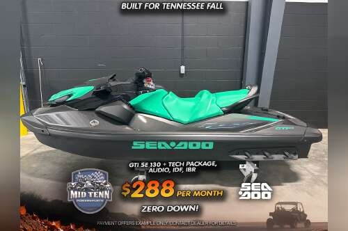 2026 Sea-Doo GTI SE 130 + Tech Package, Audio, iDF, iBR SE 130 TECH PACKAGE WITH AUDIO IDF AND IBR in lebanon TN