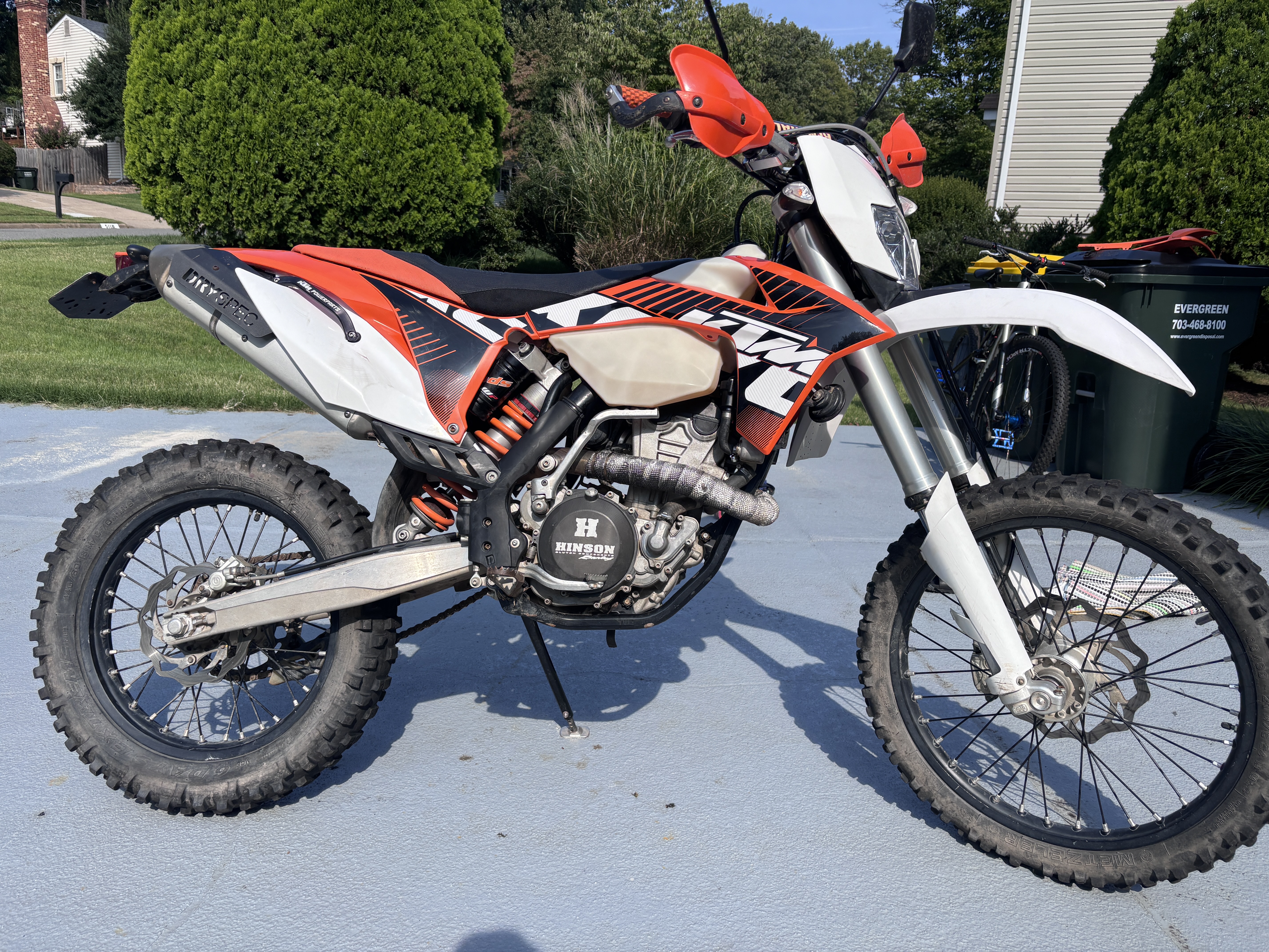 2012 KTM EXC-F 350 Dual Sport motorcycle