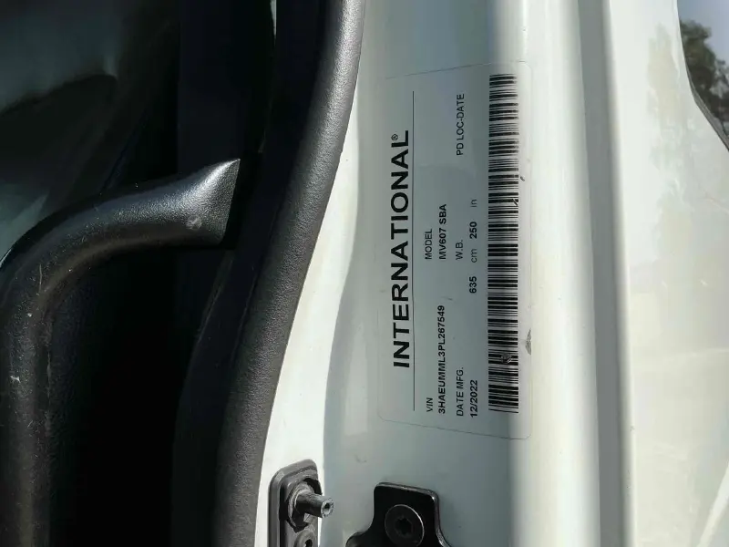 2023 INTERNATIONAL MV 607