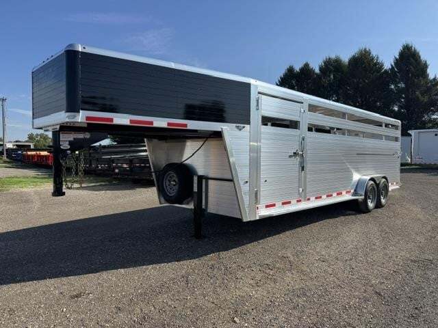 2027 HILLSBORO 7'X24'X6'8" 14K GOOSENECK LIVESTOCK TRAILER in Pecatonica, IL