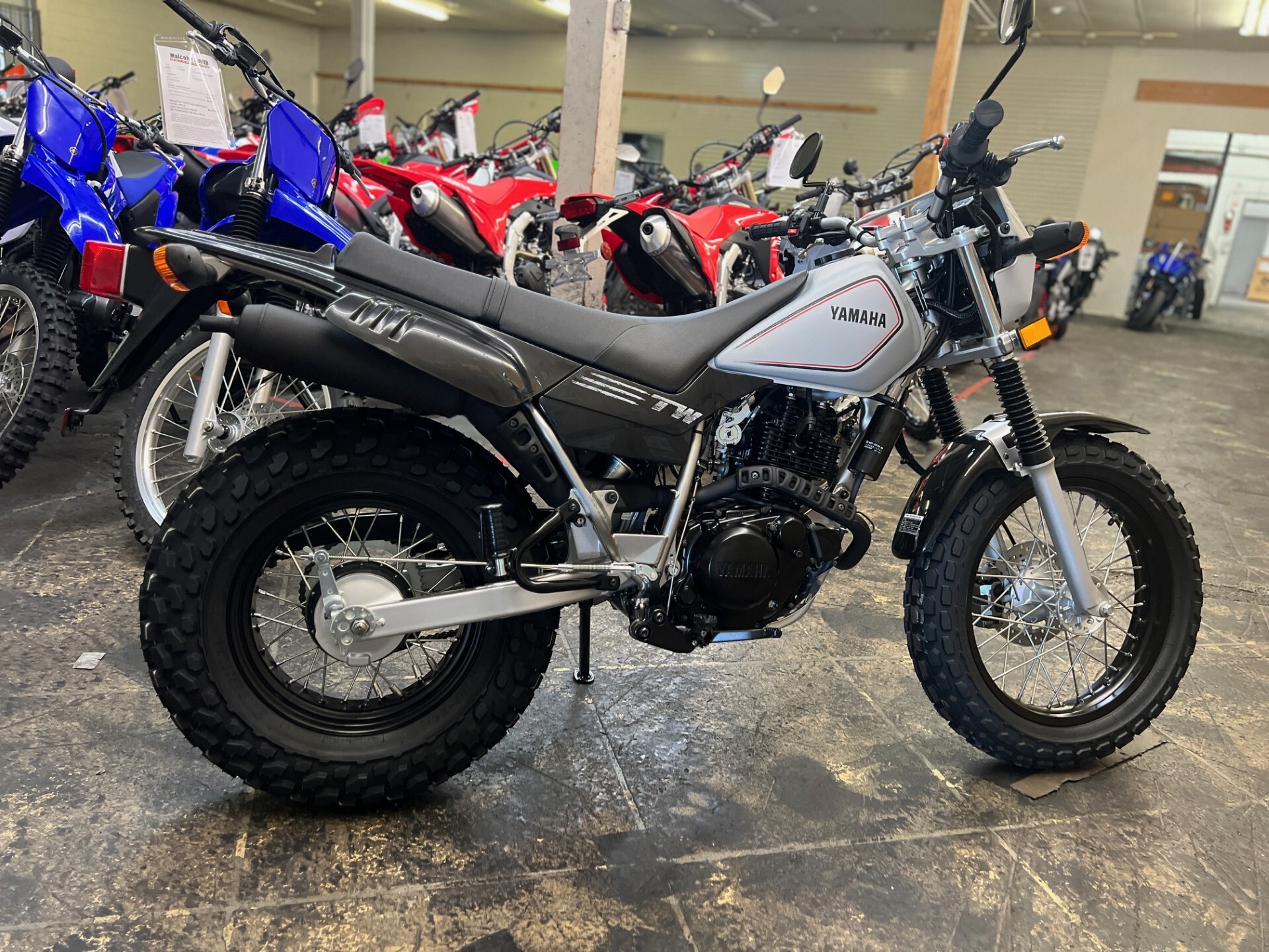 2027 Yamaha TW200 Dual Sport motorcycle