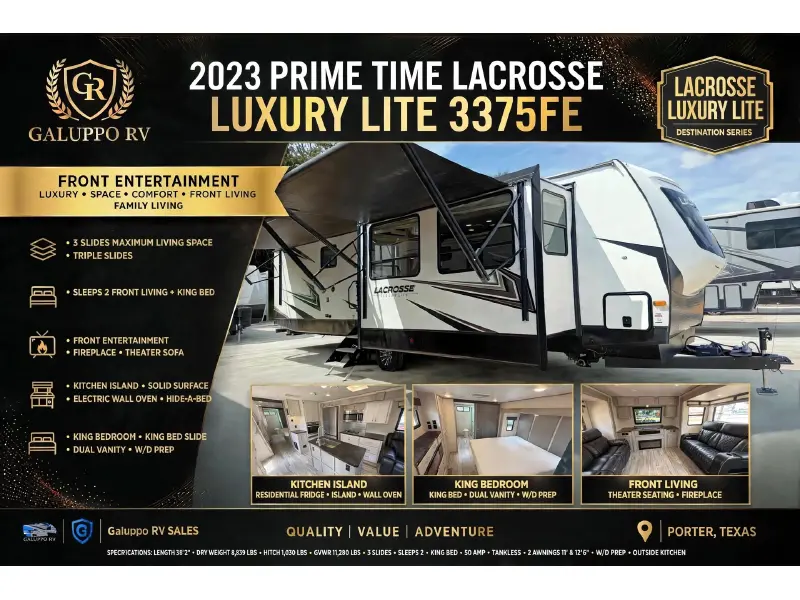 2023 PRIME TIME LACROSSE 3375FE