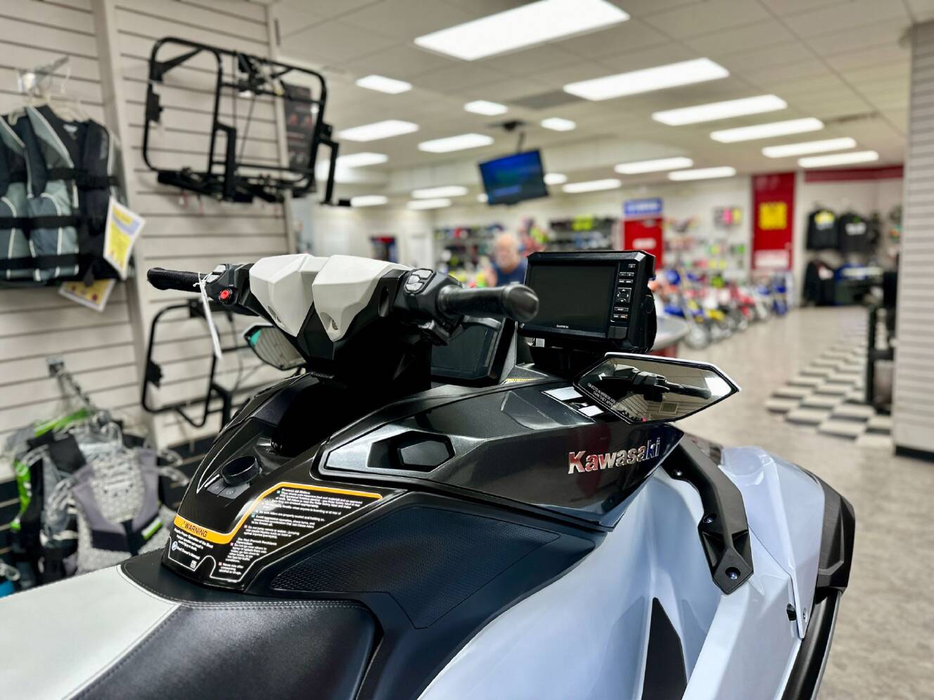 A photo of this 2025 Kawasaki Jet Ski® Ultra® 160LX-S Angler