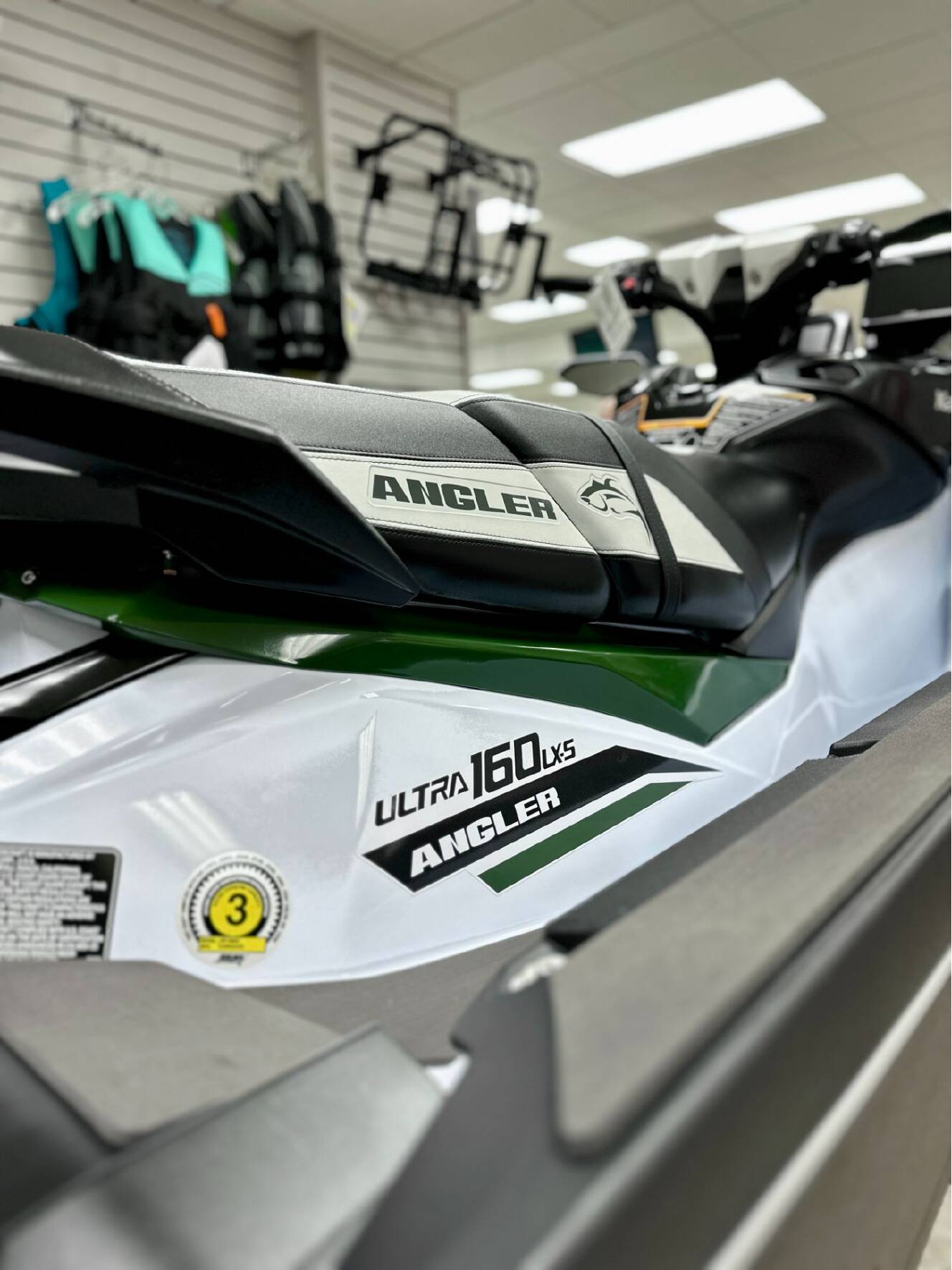 A photo of this 2025 Kawasaki Jet Ski® Ultra® 160LX-S Angler