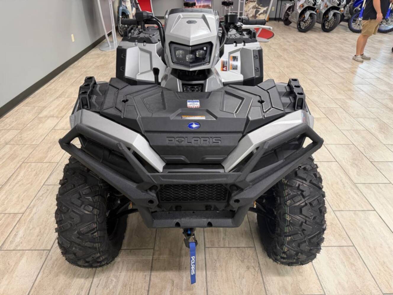 A photo of this 2026 Polaris Sportsman XP 1000 ULTIMATE TURBO SILVER