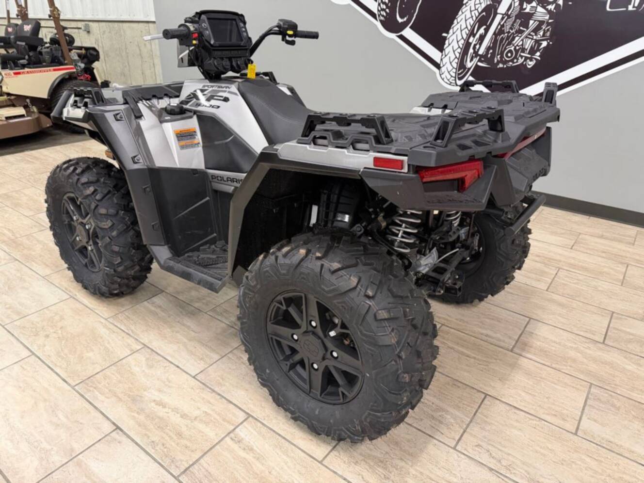 A photo of this 2026 Polaris Sportsman XP 1000 ULTIMATE TURBO SILVER