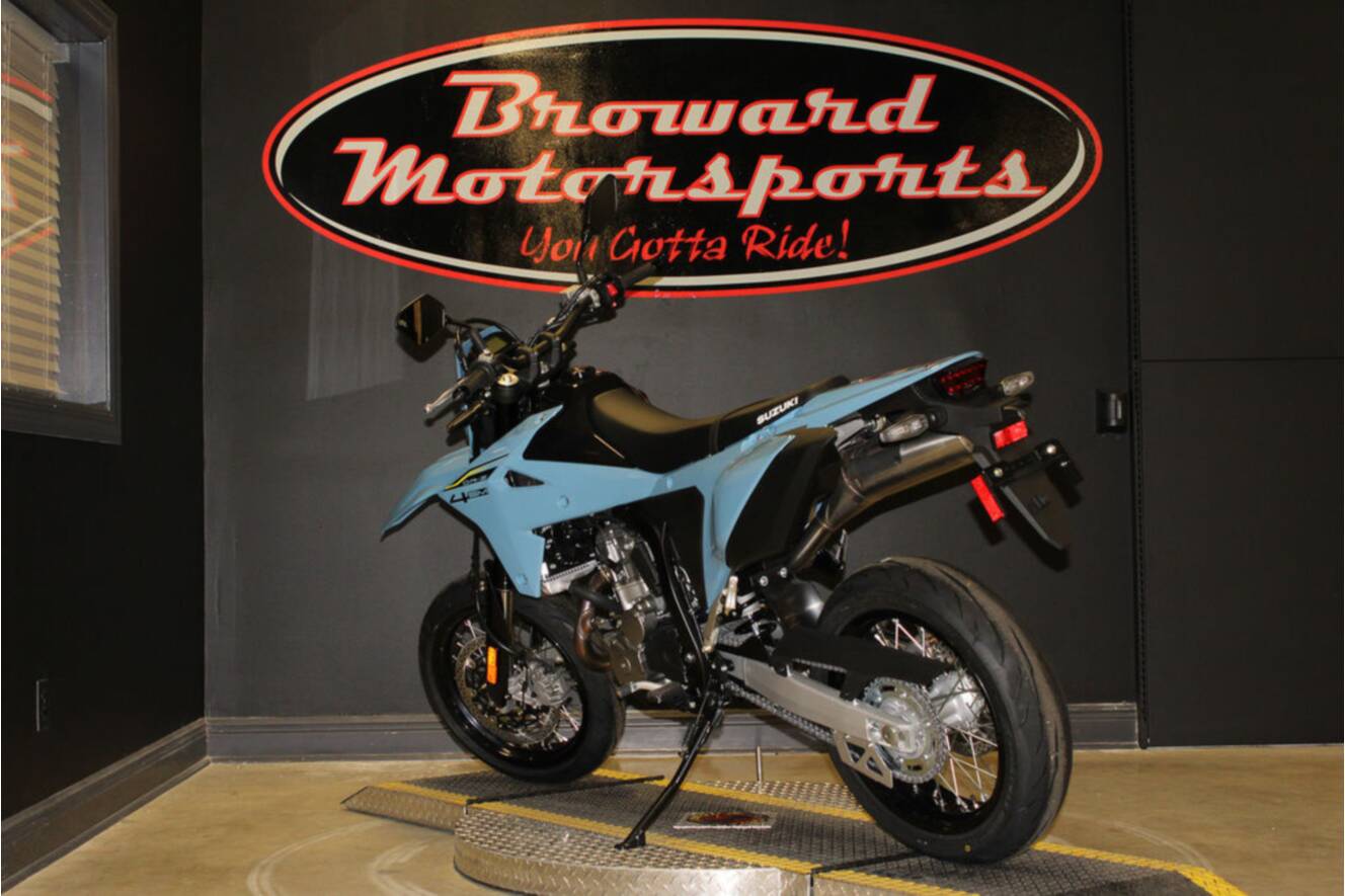 A photo of this 2025 Suzuki DR-Z4SM