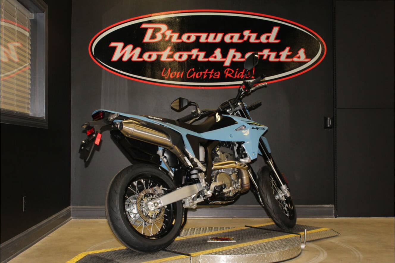 A photo of this 2025 Suzuki DR-Z4SM