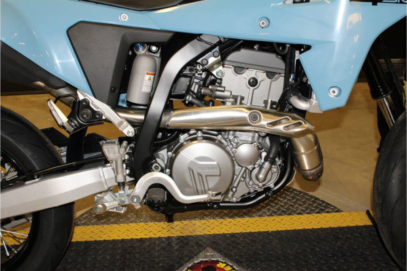 A photo of this 2025 Suzuki DR-Z4SM