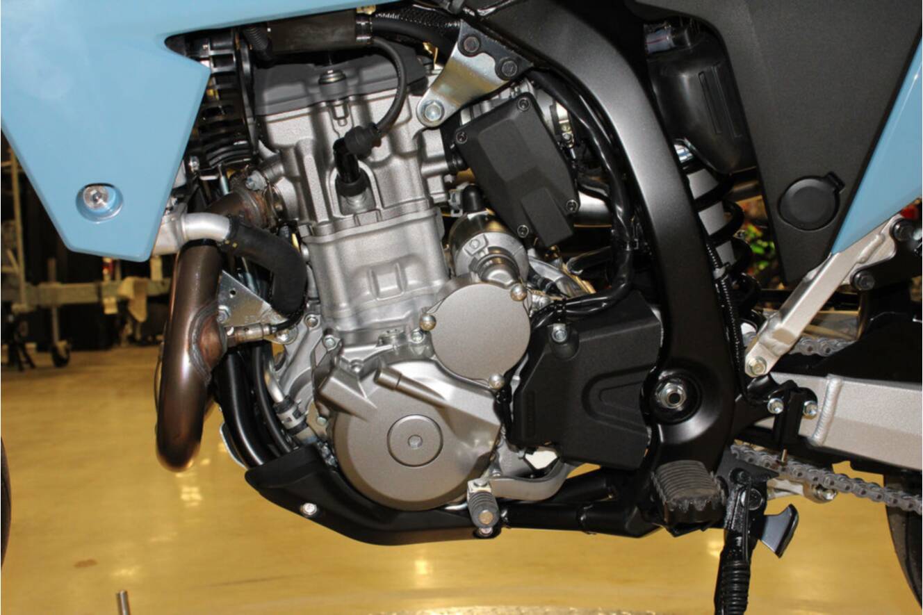 A photo of this 2025 Suzuki DR-Z4SM