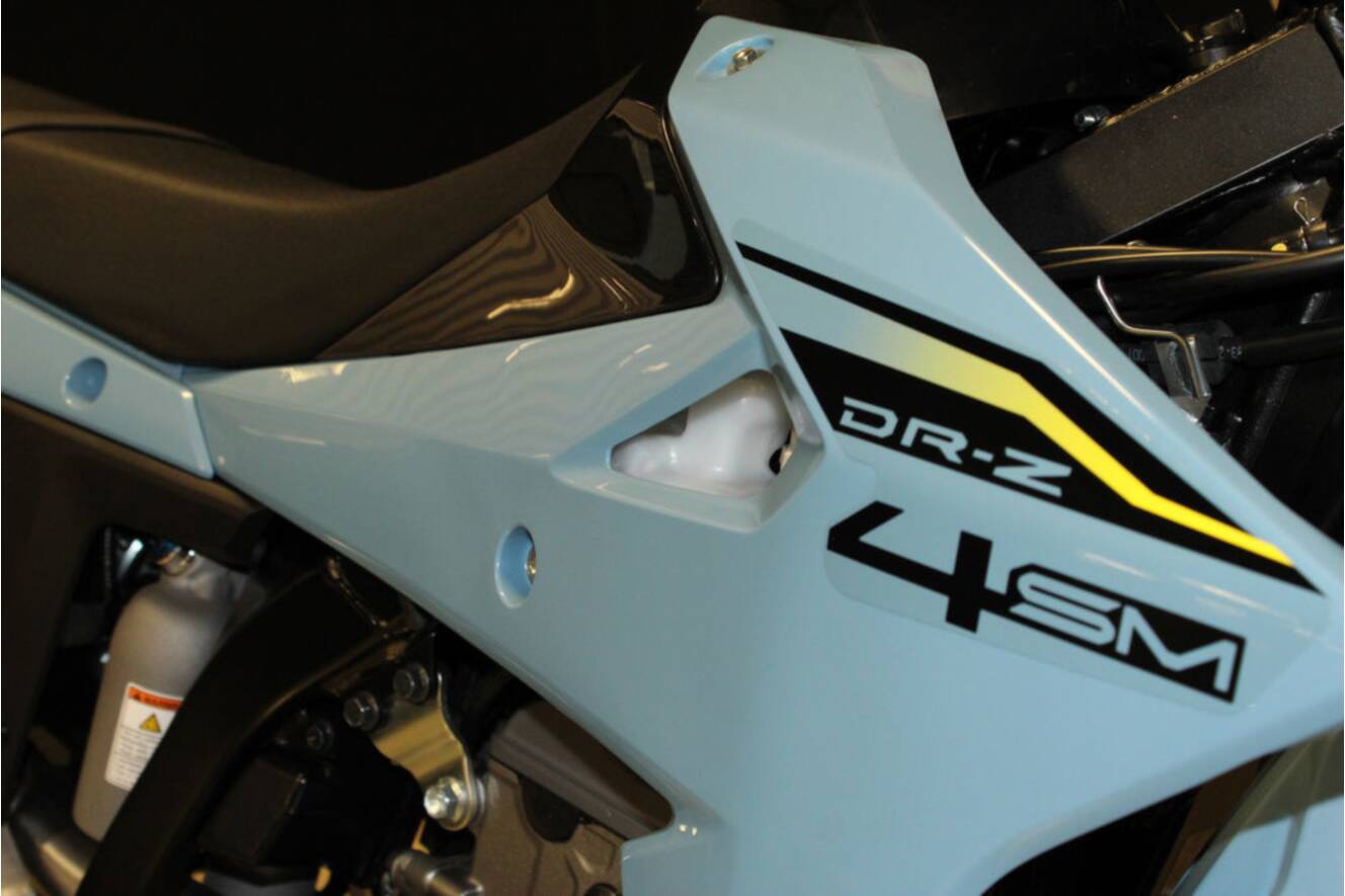 A photo of this 2025 Suzuki DR-Z4SM