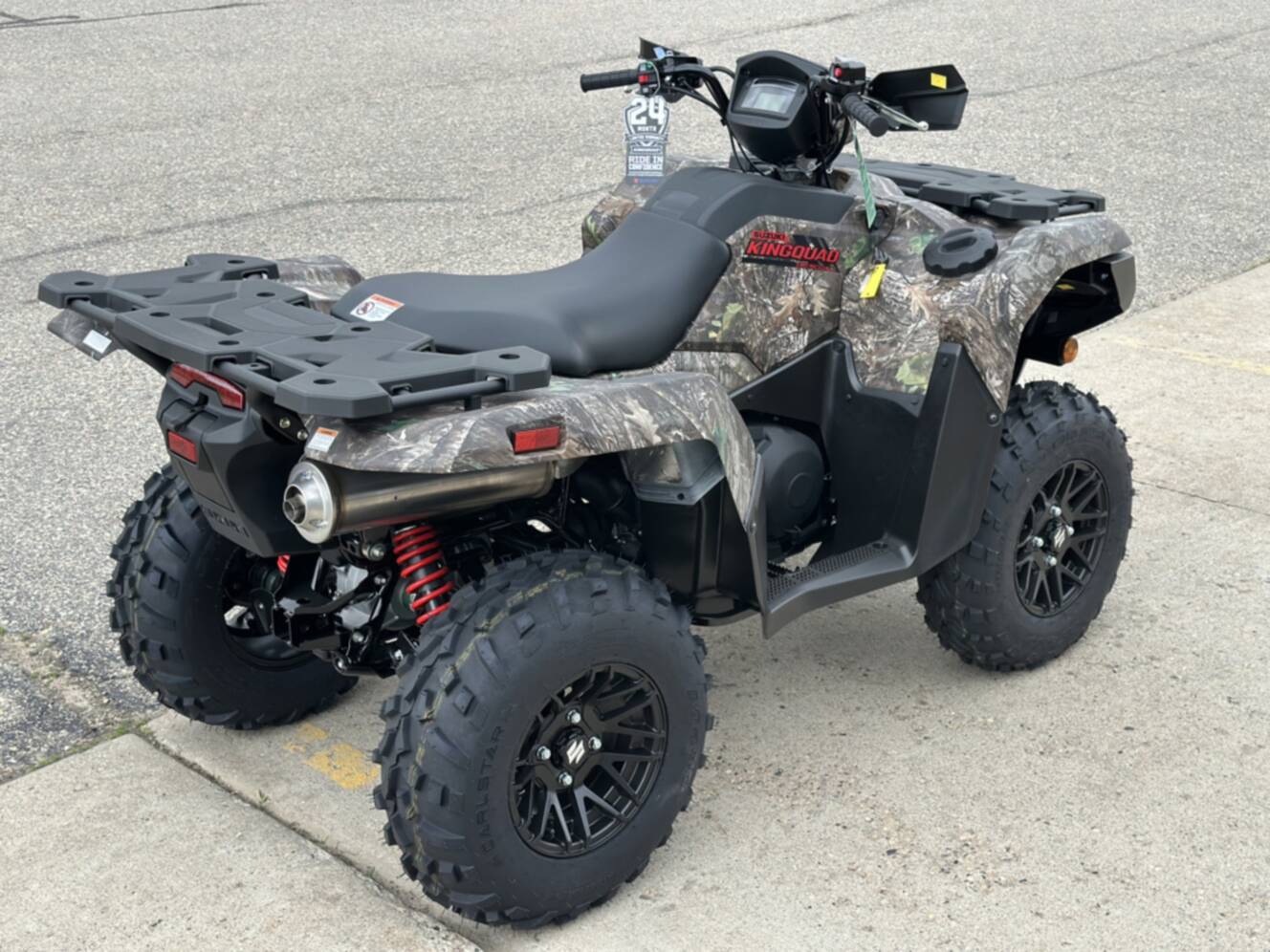 A photo of this 2025 Suzuki KingQuad 500 AXi Power Steering SE Camo