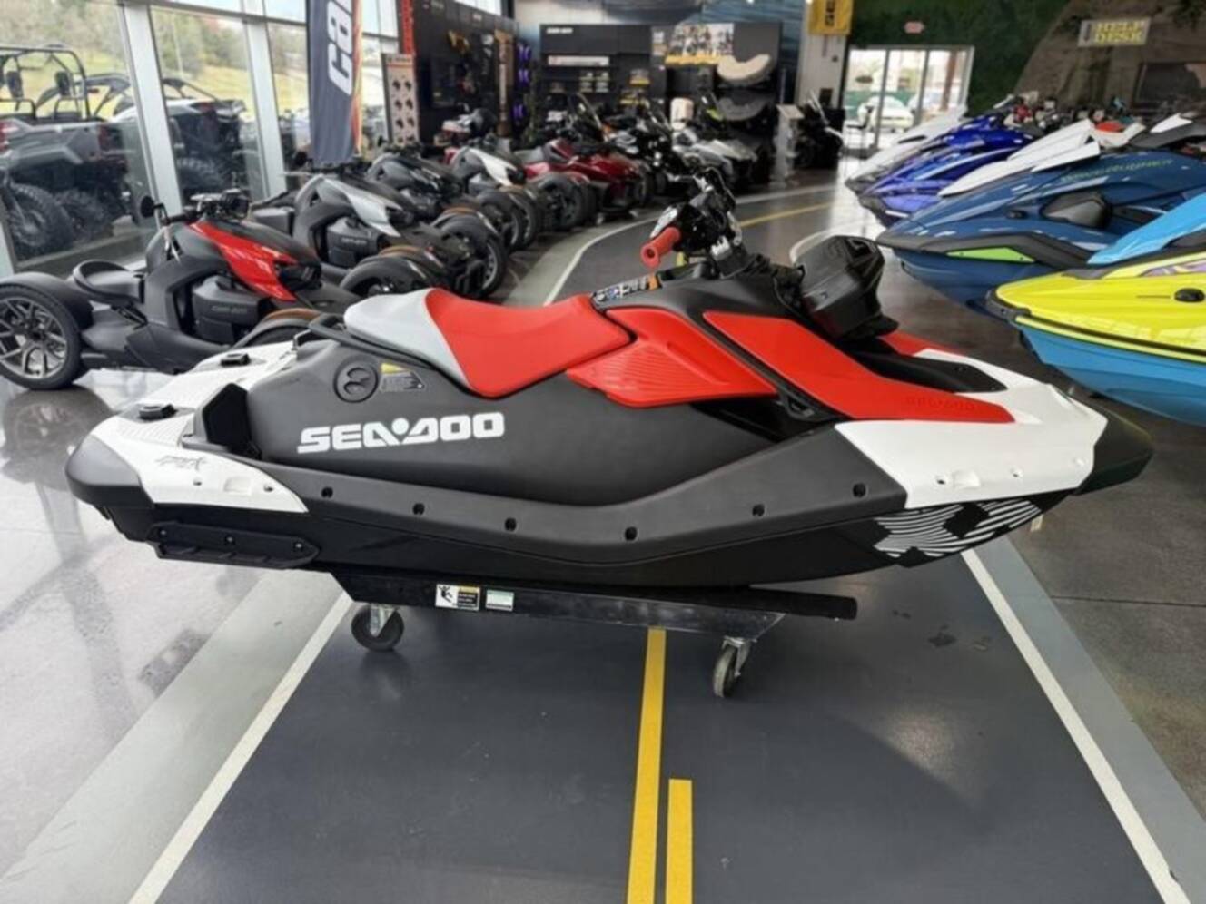 A photo of this 2025 Sea-Doo SparkTRIXX For 1 Rotax 900 ACE - 90 Ibr And Audio