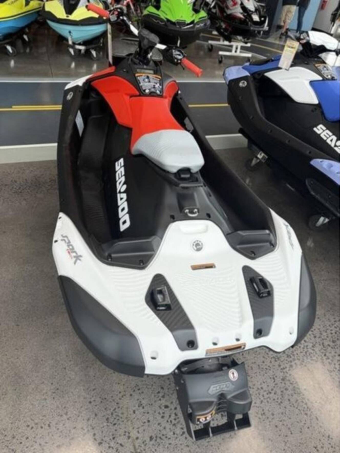 A photo of this 2025 Sea-Doo SparkTRIXX For 1 Rotax 900 ACE - 90 Ibr And Audio