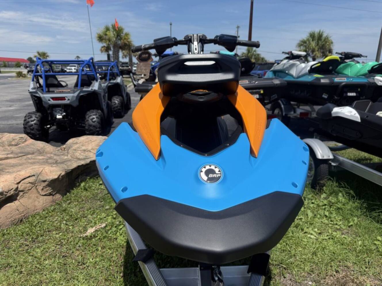 A photo of this 2026 Sea-Doo Spark Trixx for 3 Rotax 900 ACE - 90 iBR and Au