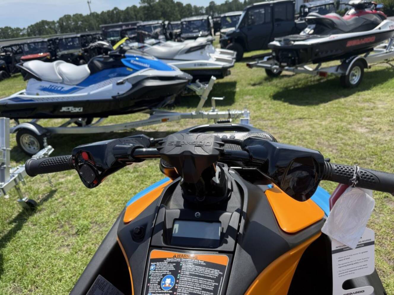 A photo of this 2026 Sea-Doo Spark Trixx for 3 Rotax 900 ACE - 90 iBR and Au