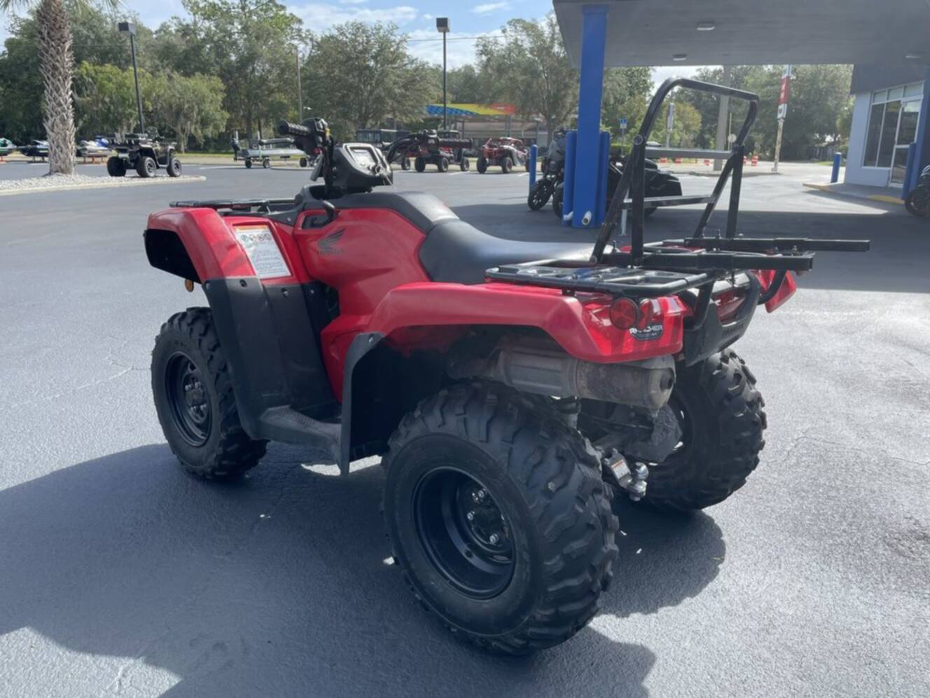 A photo of this 2024 Honda FourTrax Rancher 4X4 Automatic DCT EPS