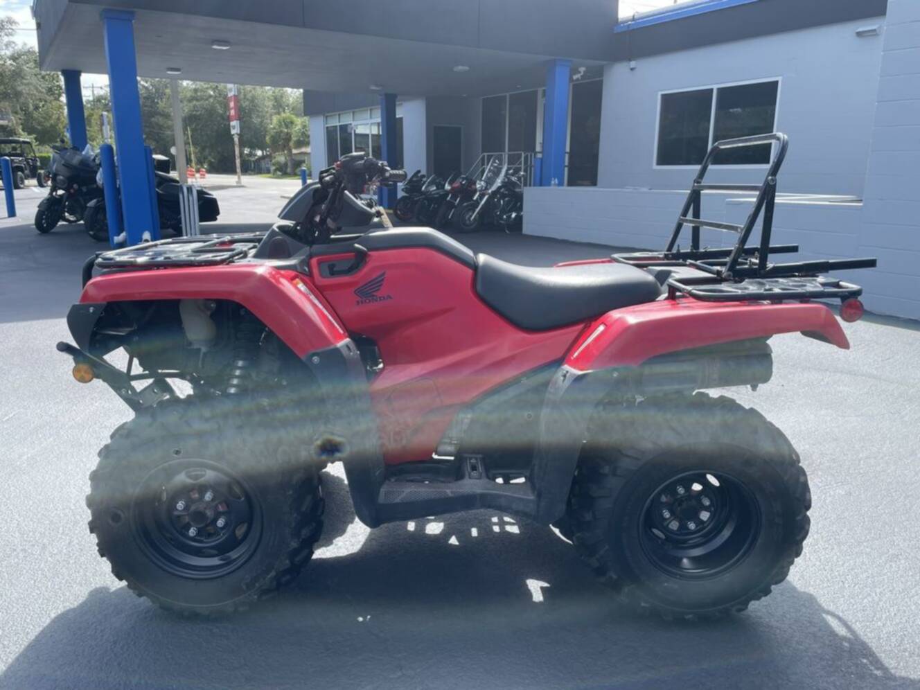 A photo of this 2024 Honda FourTrax Rancher 4X4 Automatic DCT EPS