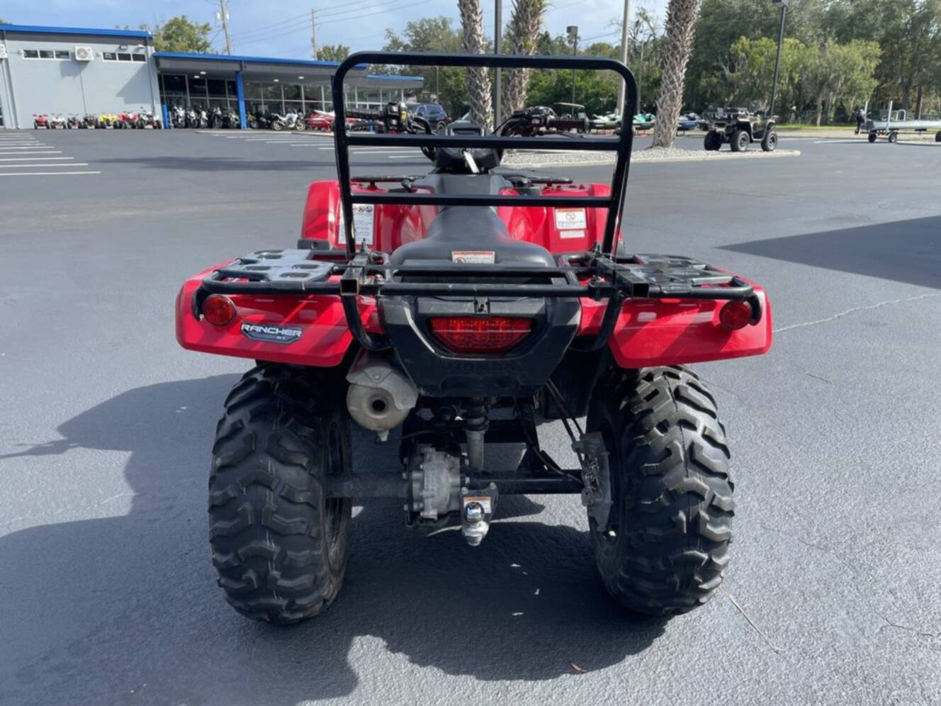 A photo of this 2024 Honda FourTrax Rancher 4X4 Automatic DCT EPS