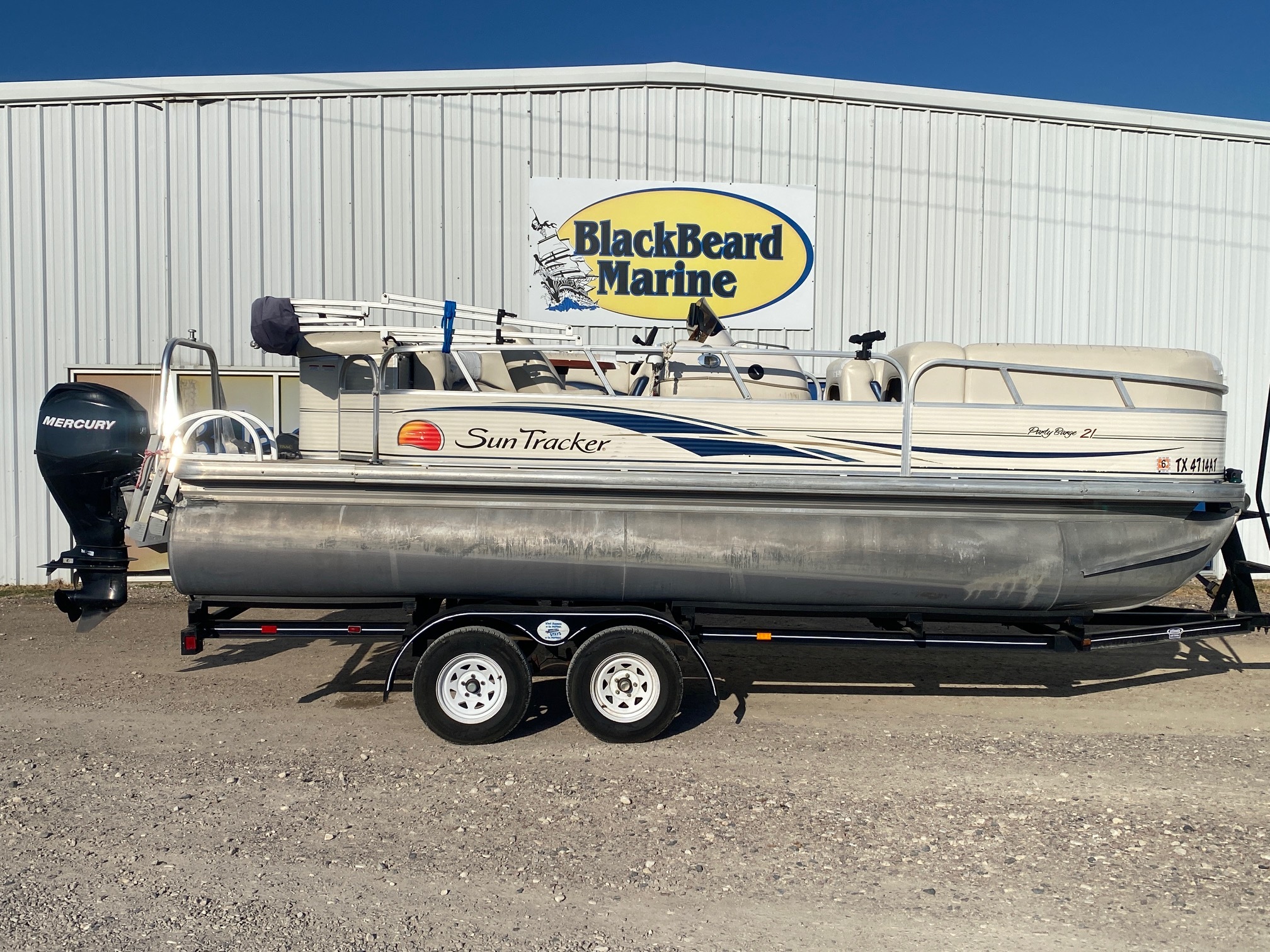 2008 Suntracker Party Barge 21 22 RF XP3 in kingston OK