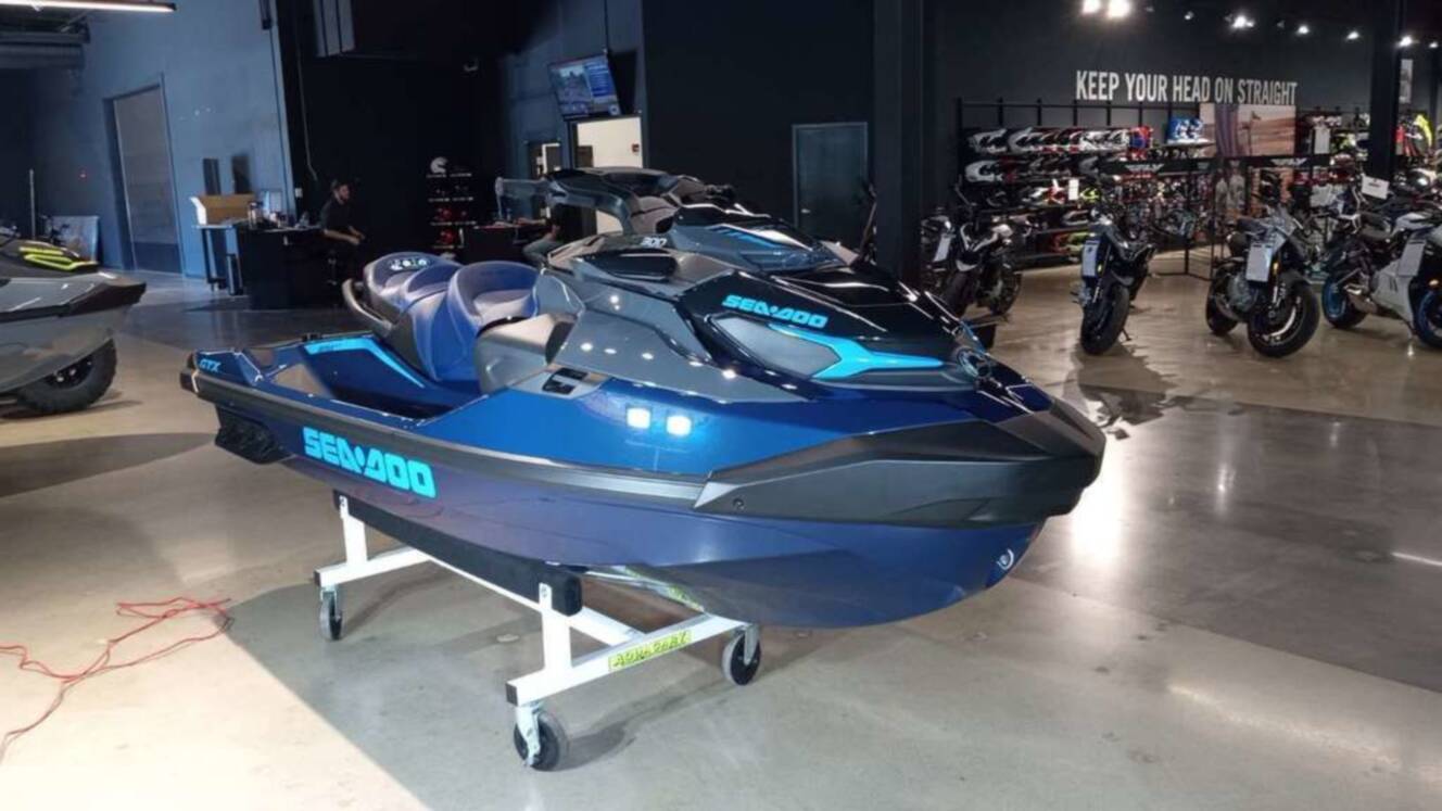 A photo of this 2026 Sea-Doo GTX 300 Tech, Audio, iDF, iBR