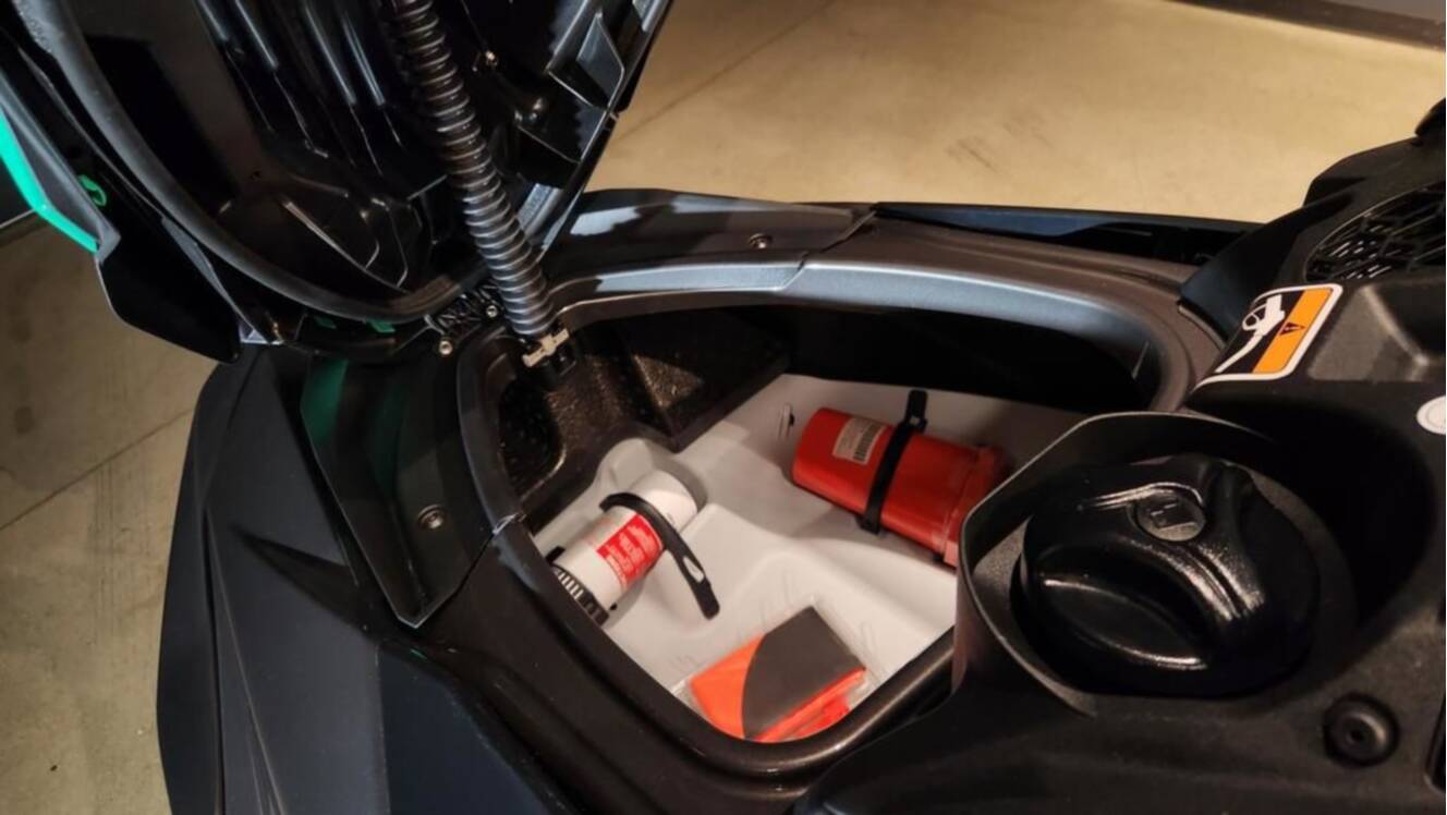 A photo of this 2026 Sea-Doo GTI SE 170 Tech, Audio, iDF, iBR