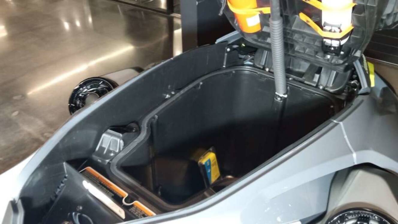 A photo of this 2026 Sea-Doo RXT-X 325 Ice Metal / Manta Green