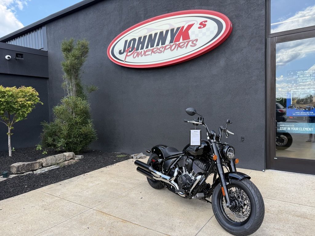 2026 Indian Motorcycle® Chief® Bobber Black Metallic BASE in Niles, OH