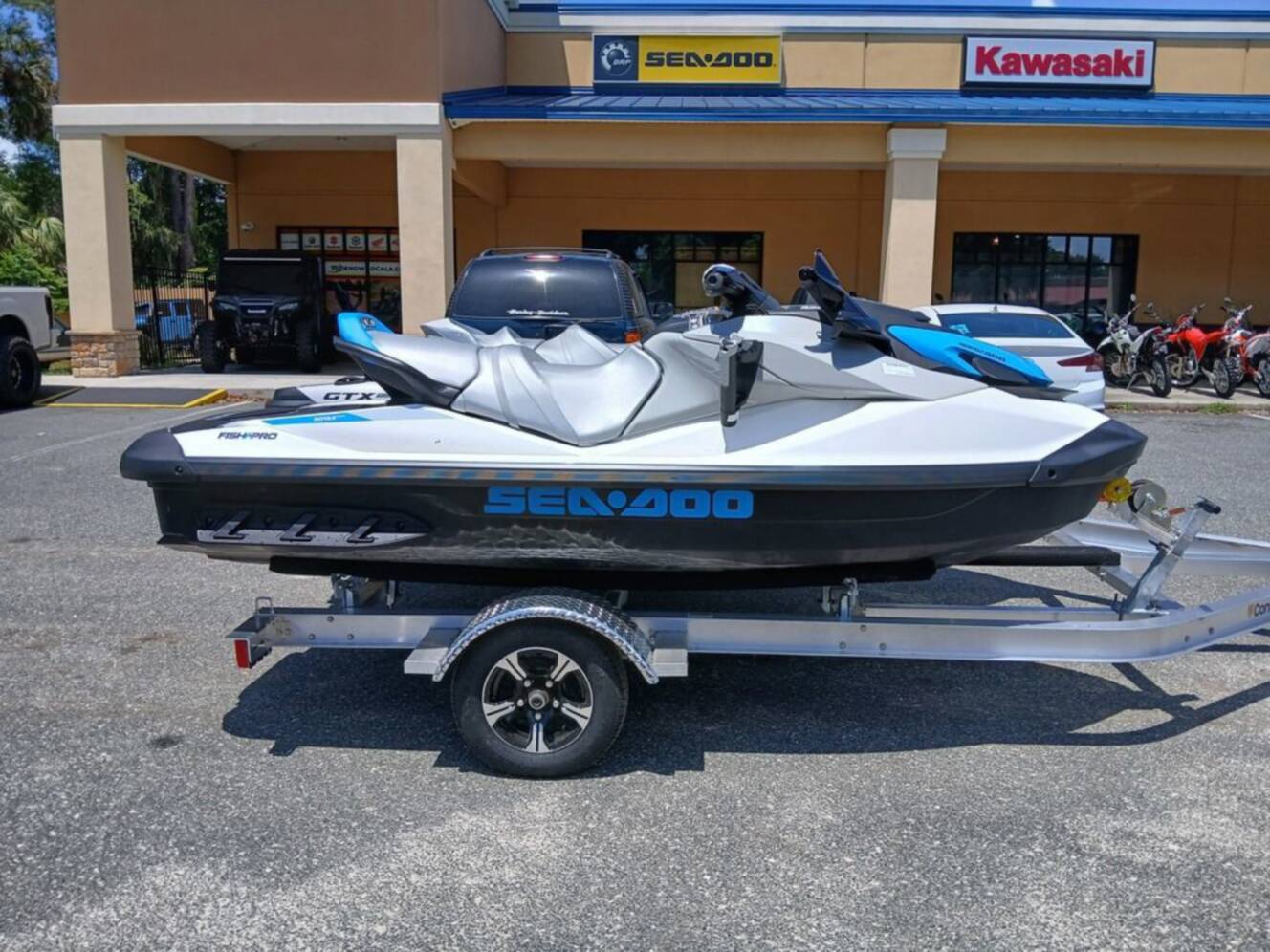 A photo of this 2026 Sea-Doo FISH PRO Scout 130