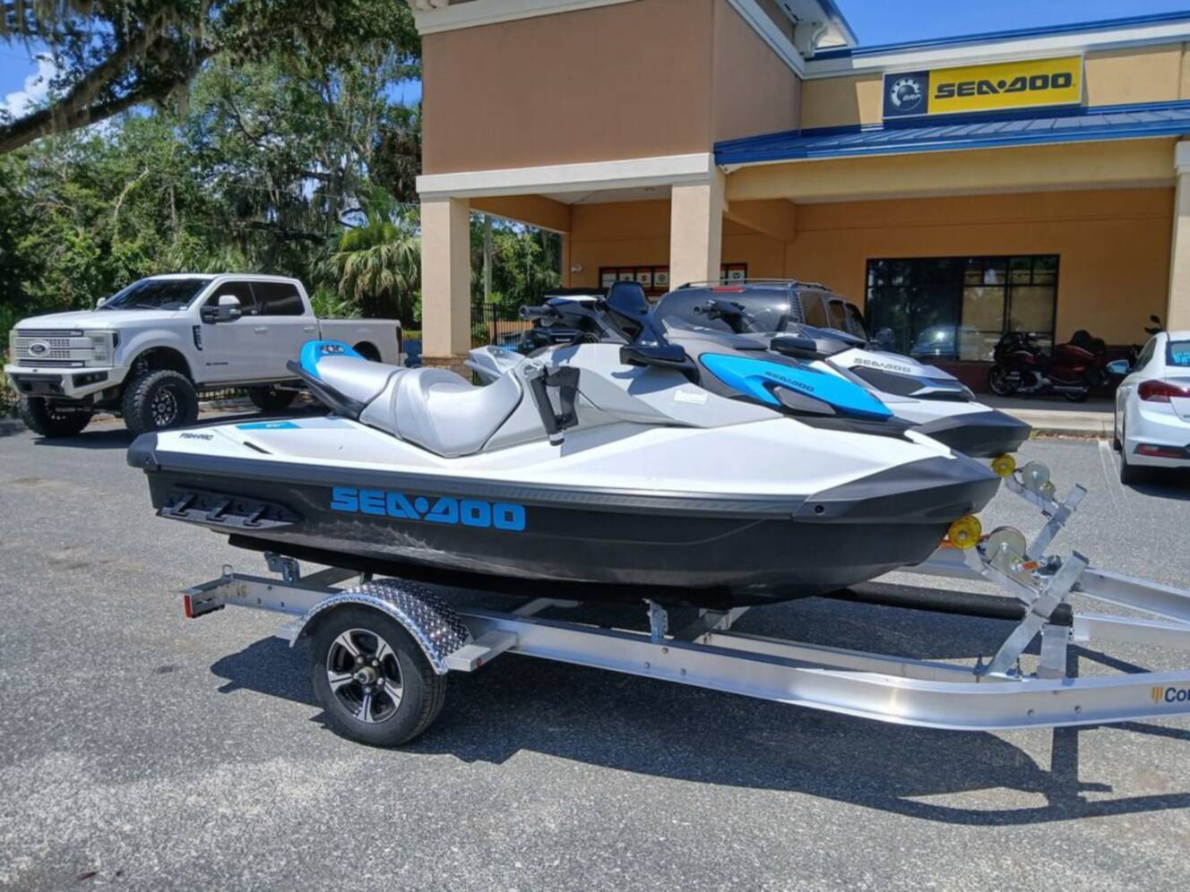 A photo of this 2026 Sea-Doo FISH PRO Scout 130