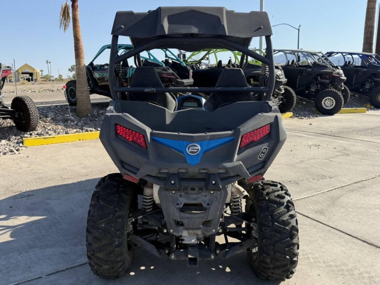 A photo of this 2021 CFMOTO ZFORCE 800 Trail