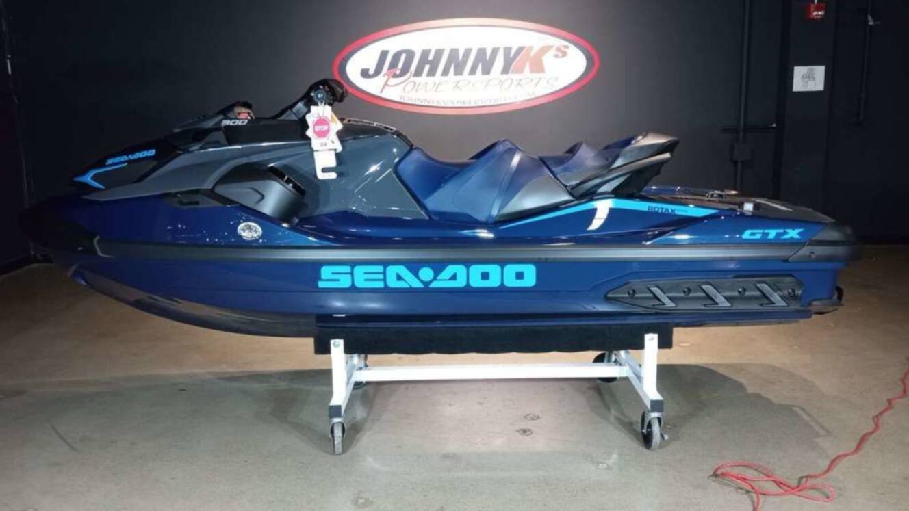 A photo of this 2026 Sea-Doo GTX 300 Tech, Audio, iDF, iBR