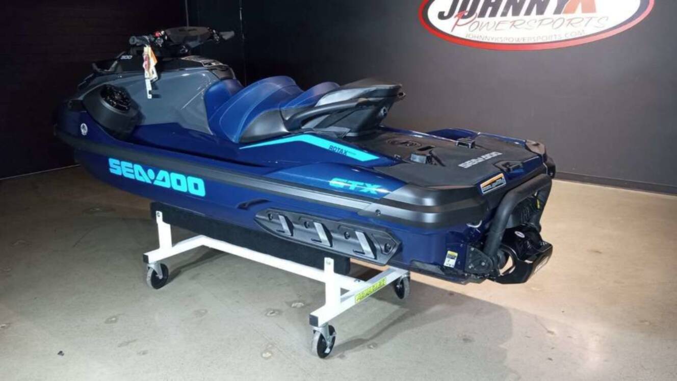 A photo of this 2026 Sea-Doo GTX 300 Tech, Audio, iDF, iBR