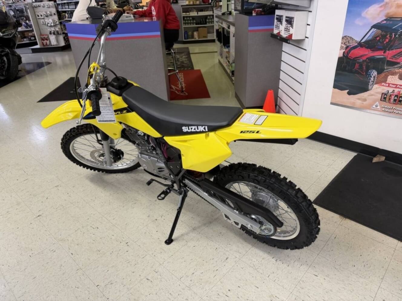 A photo of this 2027 Suzuki DR-Z125L
