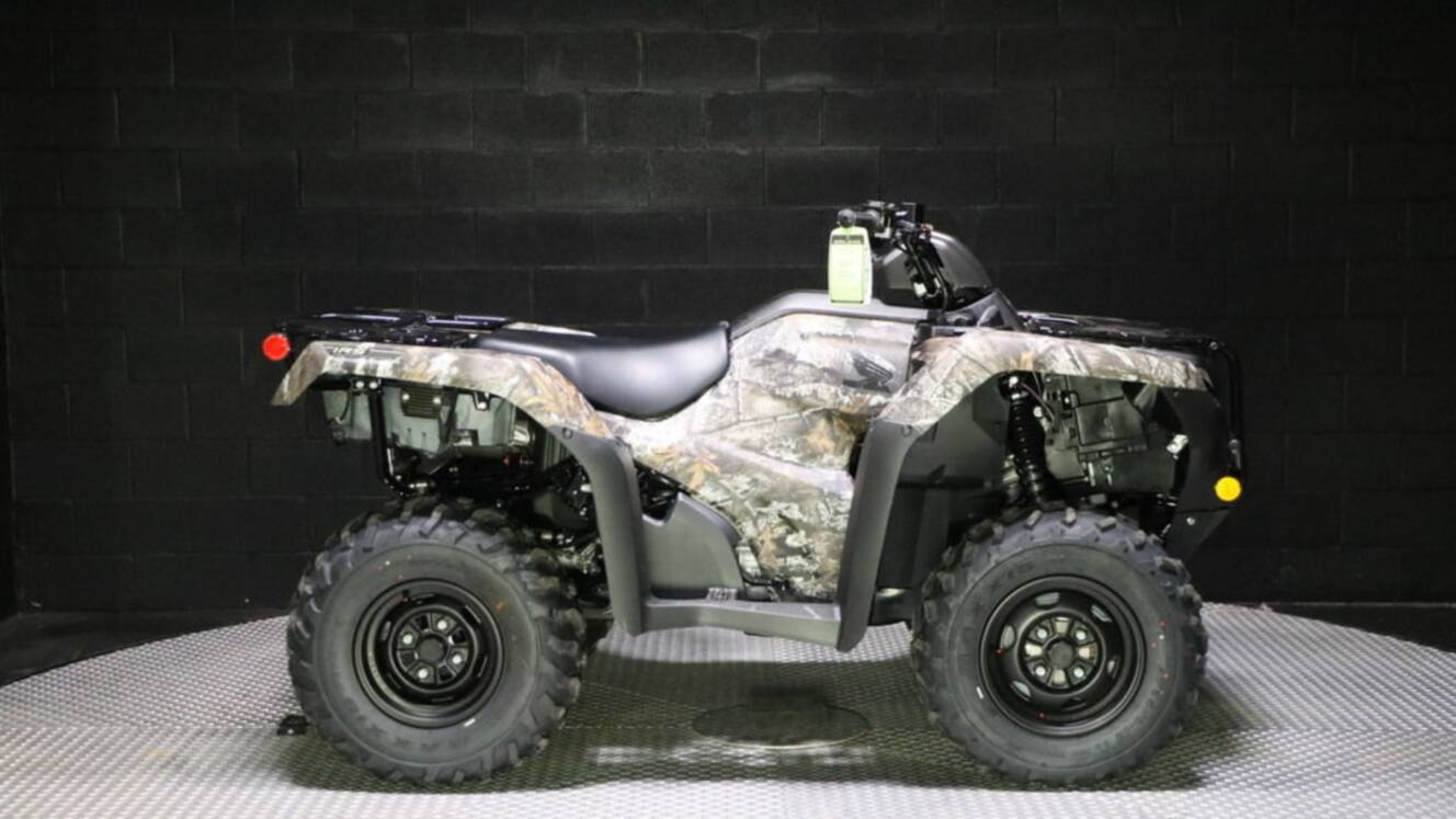 A photo of this 2026 Honda® FourTrax Rancher 4x4 Automatic DCT IRS EPS TrueTimber®