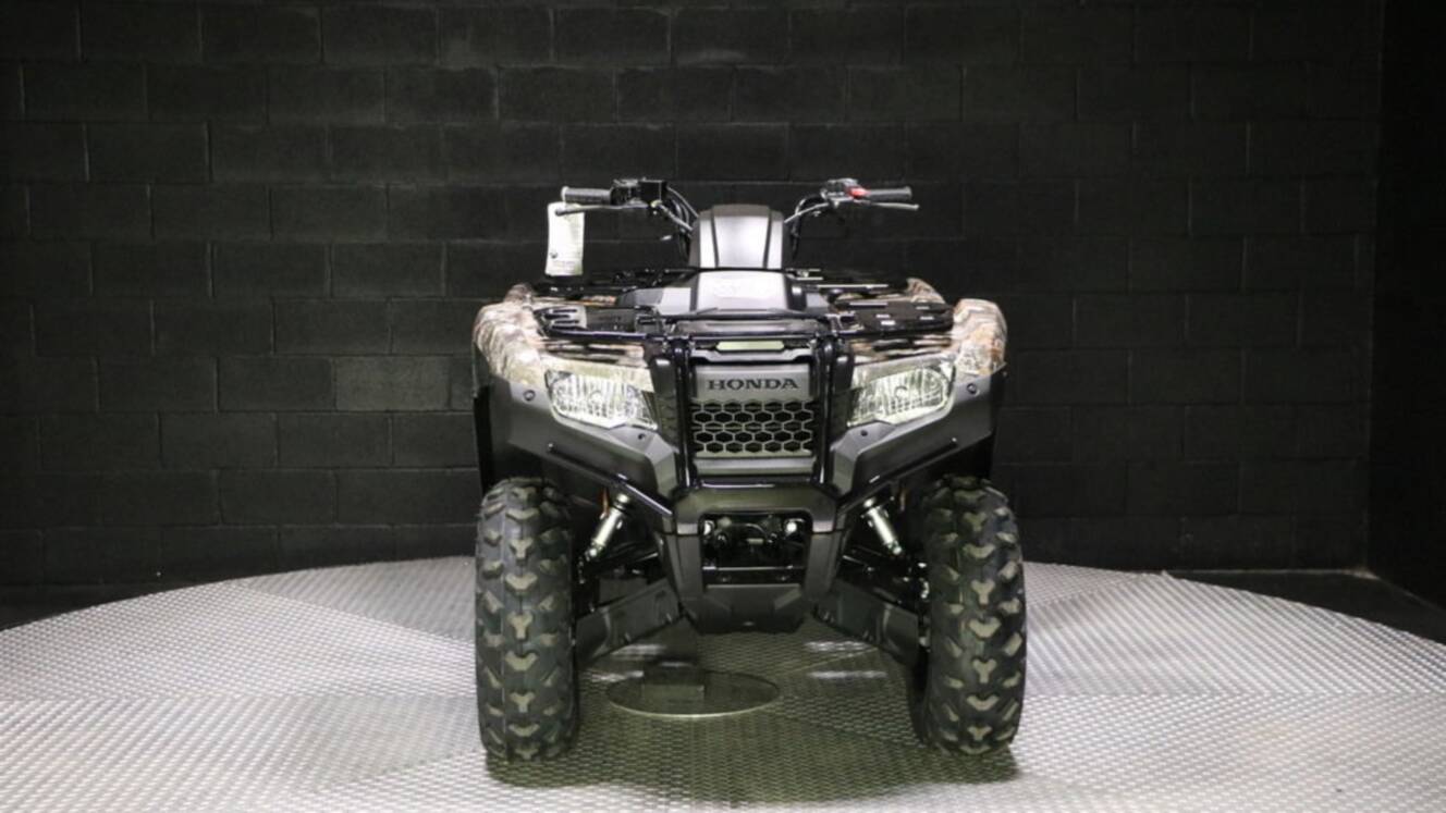 A photo of this 2026 Honda® FourTrax Rancher 4x4 Automatic DCT IRS EPS TrueTimber®
