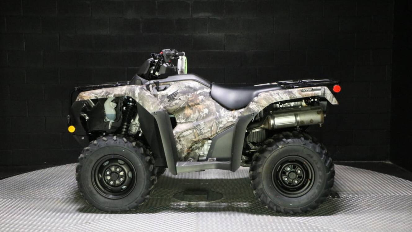 A photo of this 2026 Honda® FourTrax Rancher 4x4 Automatic DCT IRS EPS TrueTimber®